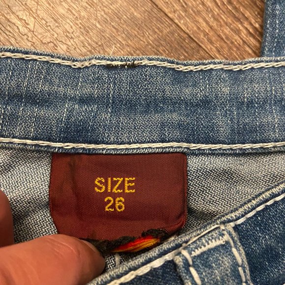 True Religion Billy Crop Jean - Size 26 - Picture 5 of 10